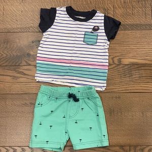 Baby Starters 9 month short outfit